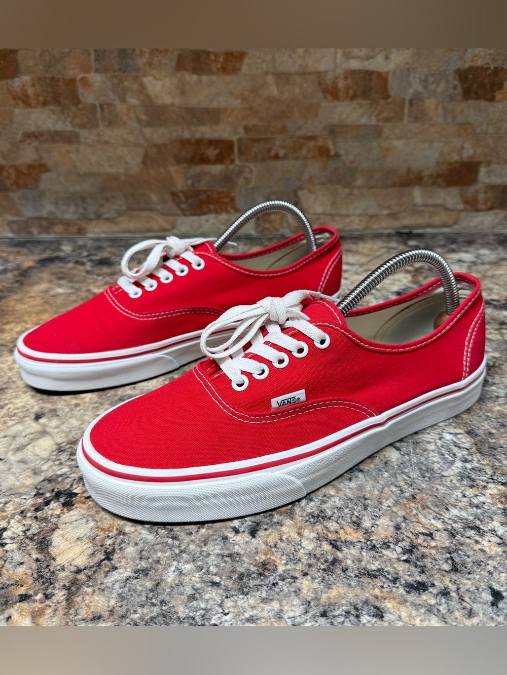 Vans Authentic Skate Shoes Red Men’s Size 10 VN000EE3RED
